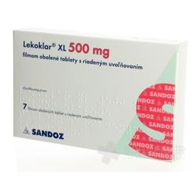 Lekoklar XL 500 mg tablety s riadeným uvoľňovaním