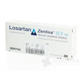 Losartan Zentiva 12,5 mg filmom obalené tablety