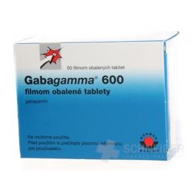 Gabagamma 600 filmom obalené tablety