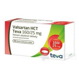 Valsartan HCT Teva 160/25 mg