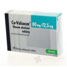 Co-Valsacor 80 mg/12,5 mg filmom obalené tablety