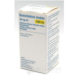 Gemcitabine medac 38 mg/ml