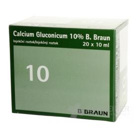 B.BRAUN CALCIUM GLUCONICUM 10 %