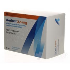 Aerius 2,5 mg orodispergovateľné tablety