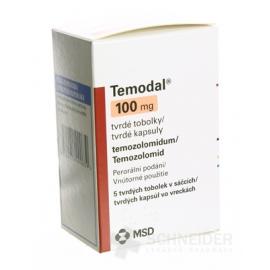 Temodal 100 mg tvrdé kapsuly