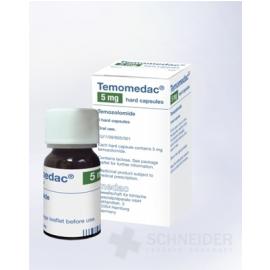 Temomedac 5 mg tvrdé kapsuly