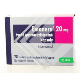Emanera 20 mg tvrdé gastrorezistentné kapsuly