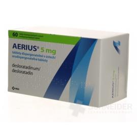 Aerius 5 mg orodispergovateľné tablety