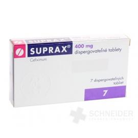 SUPRAX 400 mg dispergovateľné tablety