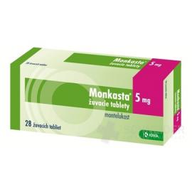 Monkasta 5 mg žuvacie tablety