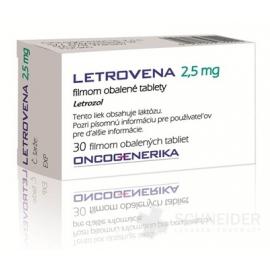Letrovena 2,5 mg filmom obalené tablety