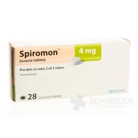 Spiromon 4 mg žuvacie tablety