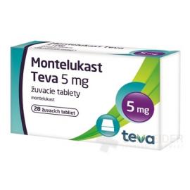 Montelukast Teva 5 mg žuvacie tablety