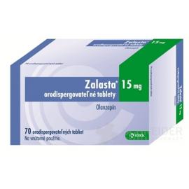 Zalasta 15 mg orodispergovateľné tablety