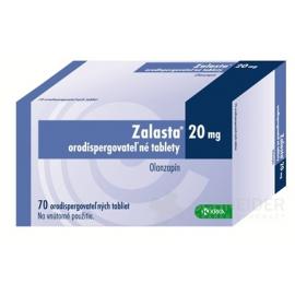 Zalasta 20 mg orodispergovateľné tablety