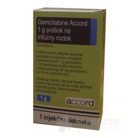 Gemcitabine Accord 1 g