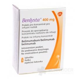 Benlysta 400 mg prášok na infúzny koncentrát