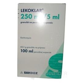 LEKOKLAR 250 mg/5 ml