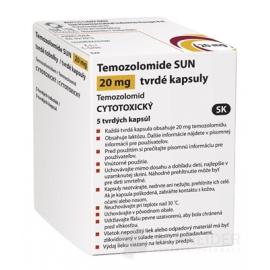 Temozolomide SUN 20 mg tvrdé kapsuly