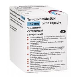 Temozolomide SUN 140 mg tvrdé kapsuly