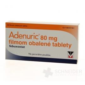Adenuric 80 mg filmom obalené tablety