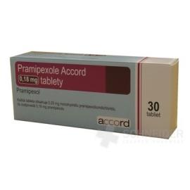 Pramipexole Accord 0,18 mg tablety