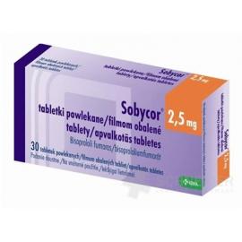 Sobycor 2,5 mg filmom obalené tablety
