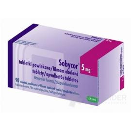 Sobycor 5 mg filmom obalené tablety