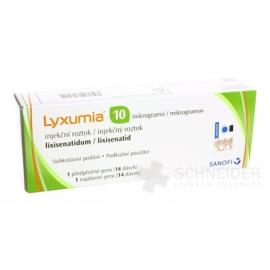 Lyxumia 10 mikrogramov injekčný roztok