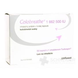 Colobreathe 1 662 500 IU inhalačný prášok