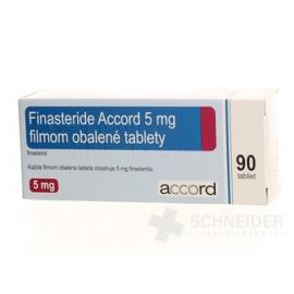 Finasteride Accord 5 mg filmom obalené tablety