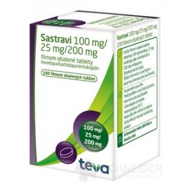 Sastravi 100 mg/25 mg/200 mg
