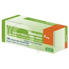 Monkasta 4 mg žuvacie tablety