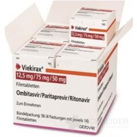 Viekirax 12,5 mg/75 mg/50 mg