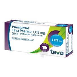 Pramipexol Teva Pharma 1,05 mg