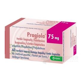 Pragiola 75 mg tvrdé kapsuly