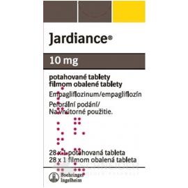 Jardiance 10 mg filmom obalené tablety