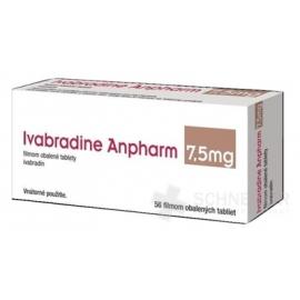 Ivabradine Anpharm 7,5 mg filmom obalené tablety