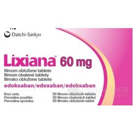 Lixiana 60 mg filmom obalené tablety