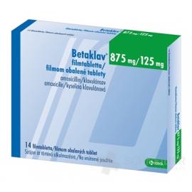 Betaklav 875 mg/125 mg filmom obalené tablety