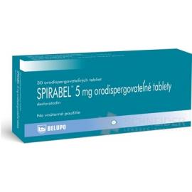 SPIRABEL 5 mg orodispergovateľné tablety