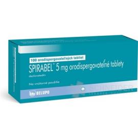 SPIRABEL 5 mg orodispergovateľné tablety