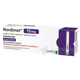 Nordimet 15 mg injekčný roztok naplnený v pere