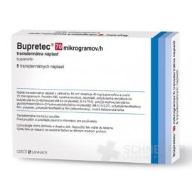 Bupretec 70 mikrogramov/h transdermálna náplasť