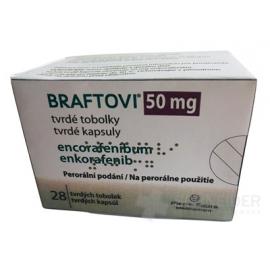 Braftovi 50 mg tvrdé kapsuly