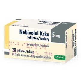 Nebivolol Krka 5 mg tablety