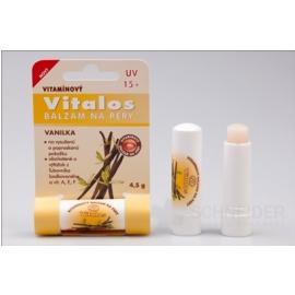 VITALOS Balzam na pery vanilka SPF 15
