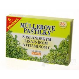 MÜLLEROVE PASTILKY S ISLAND. LIŠAJNÍKOM A VIT. C