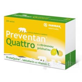 FARMAX Preventan Quattro s citrónovou príchuťou