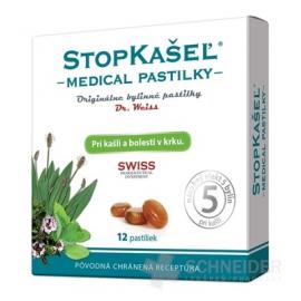 STOPKAŠEĽ Medical PASTILKY - Dr.Weiss